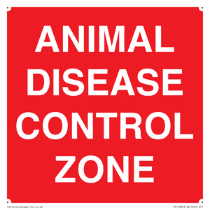 ANIMAL DISEASE CONTROL ZONE